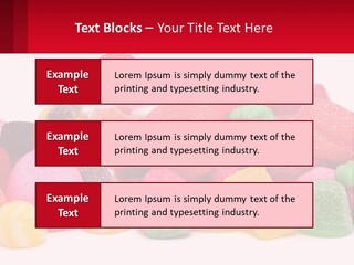 Goodies Lollies Sweet PowerPoint Template
