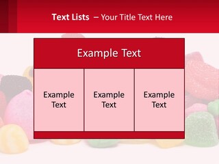Goodies Lollies Sweet PowerPoint Template