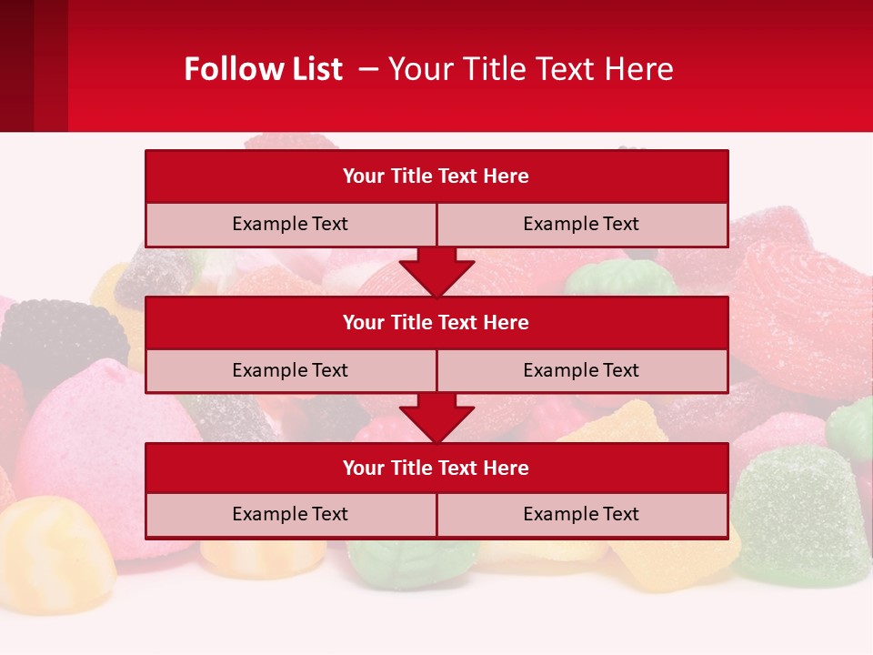Goodies Lollies Sweet PowerPoint Template