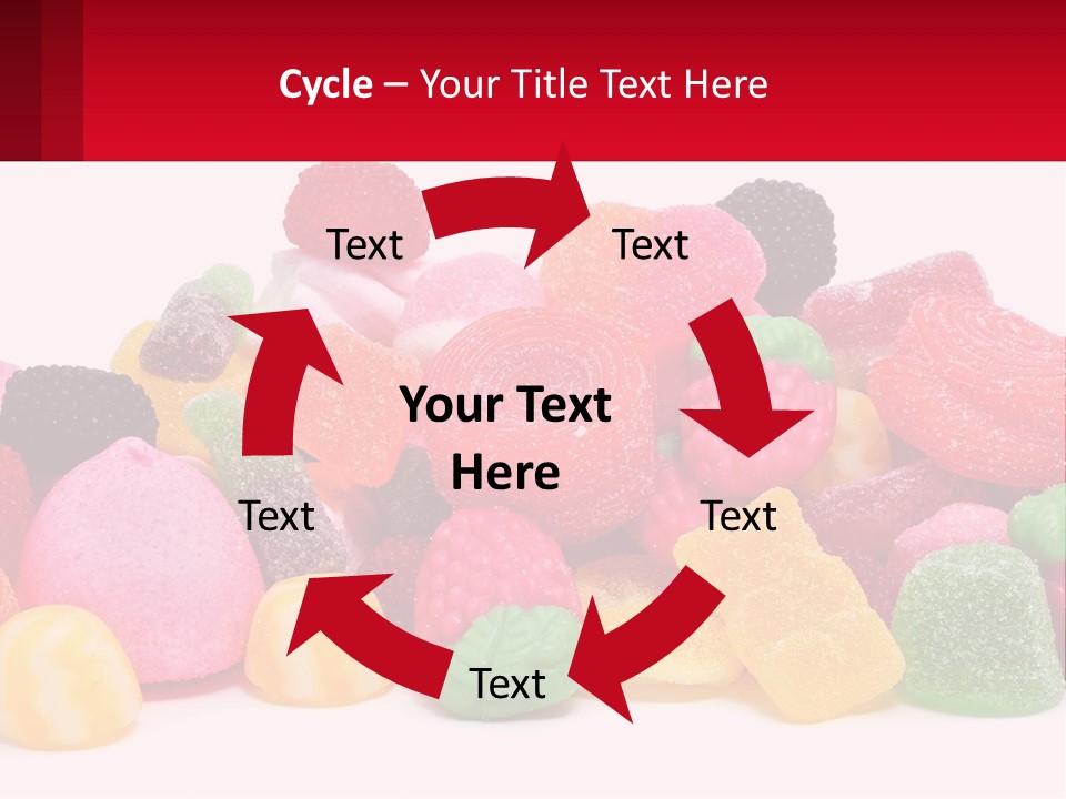 Goodies Lollies Sweet PowerPoint Template