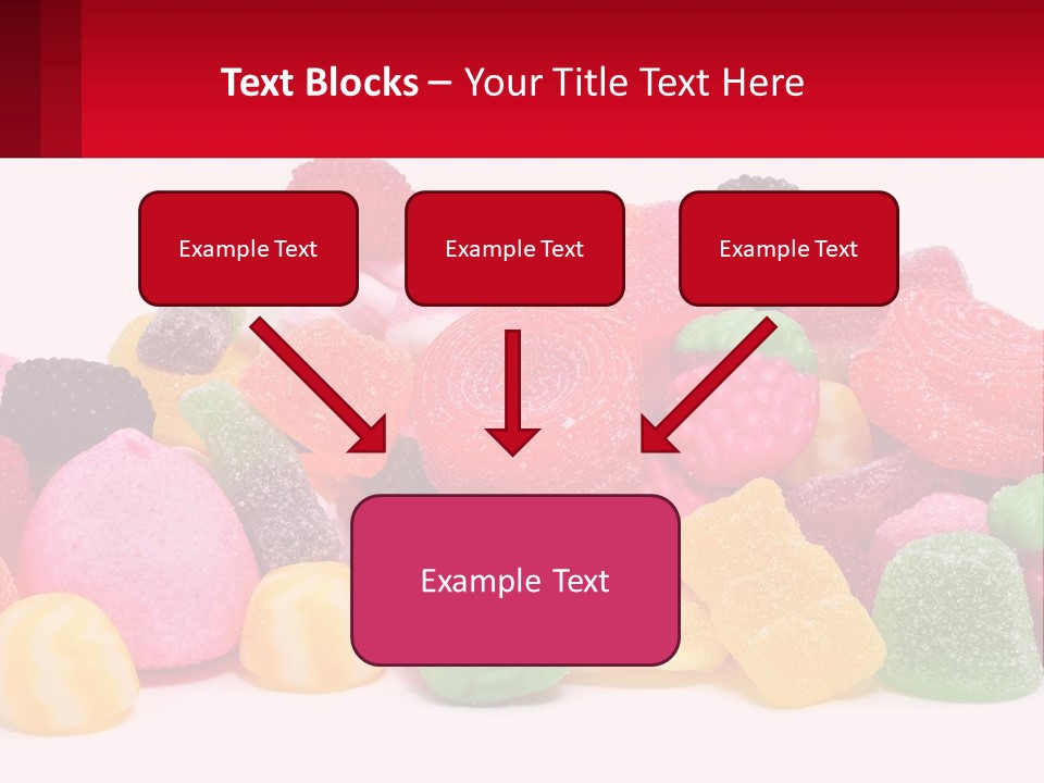 Goodies Lollies Sweet PowerPoint Template