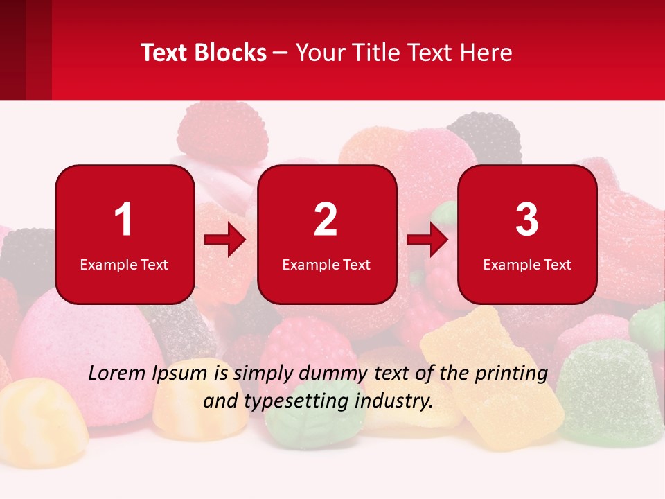 Goodies Lollies Sweet PowerPoint Template