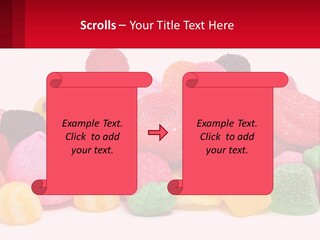 Goodies Lollies Sweet PowerPoint Template