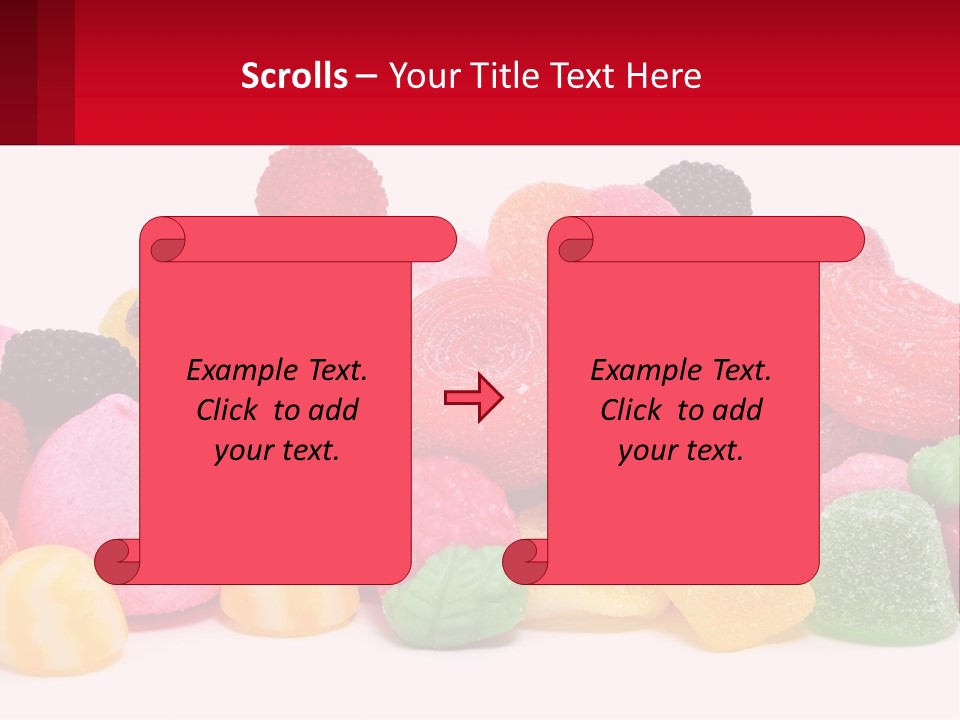 Goodies Lollies Sweet PowerPoint Template
