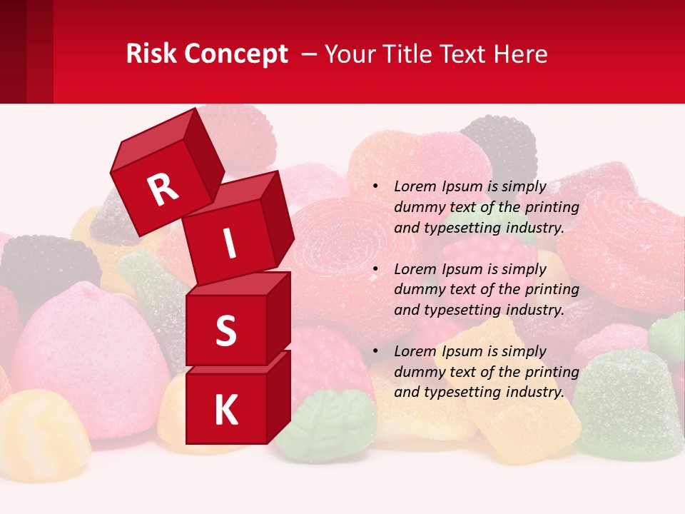 Goodies Lollies Sweet PowerPoint Template