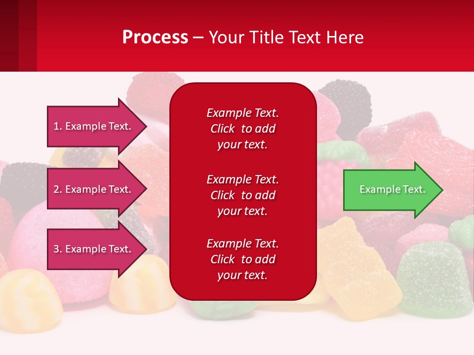 Goodies Lollies Sweet PowerPoint Template