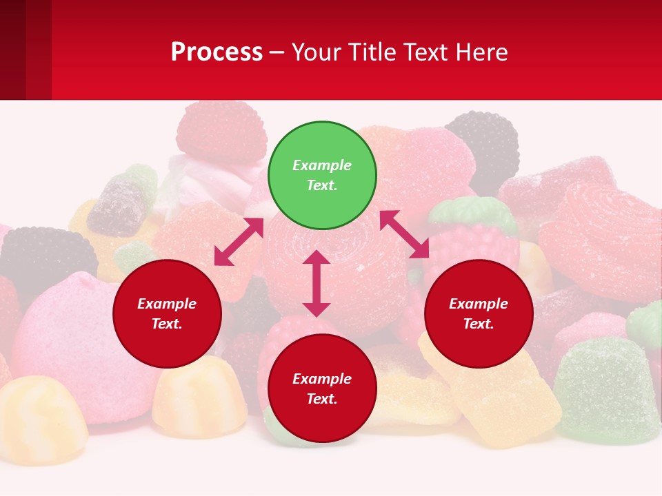 Goodies Lollies Sweet PowerPoint Template