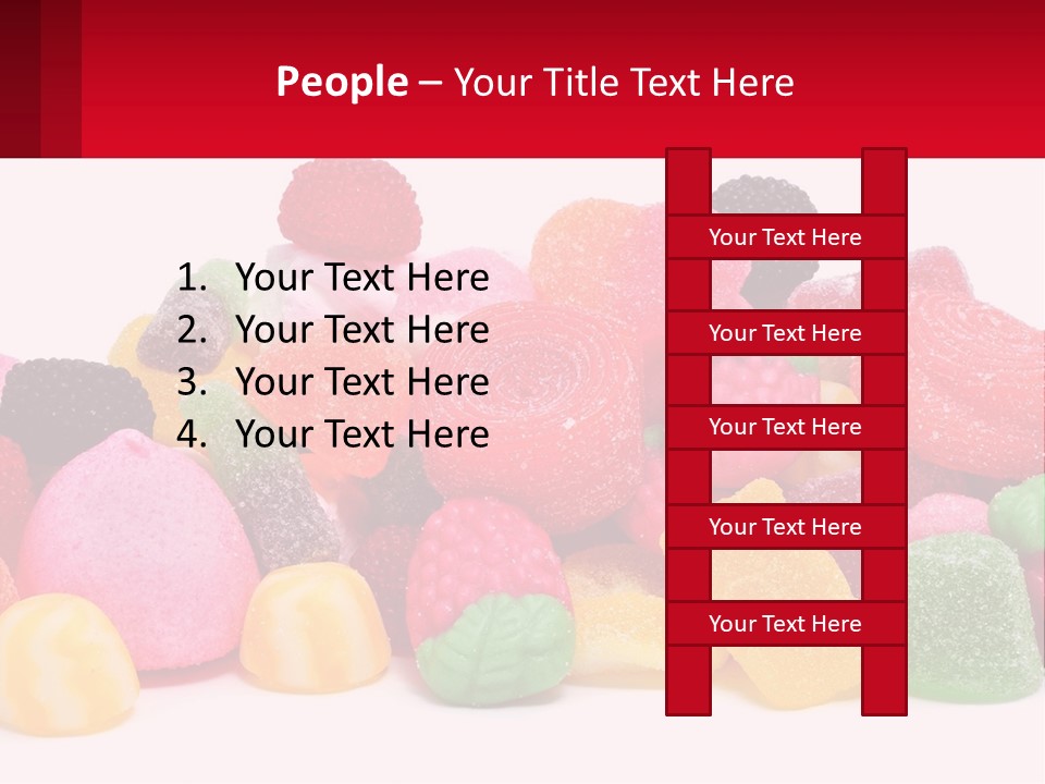 Goodies Lollies Sweet PowerPoint Template