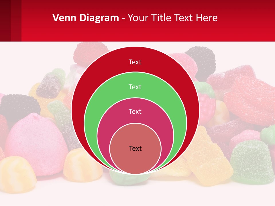 Goodies Lollies Sweet PowerPoint Template