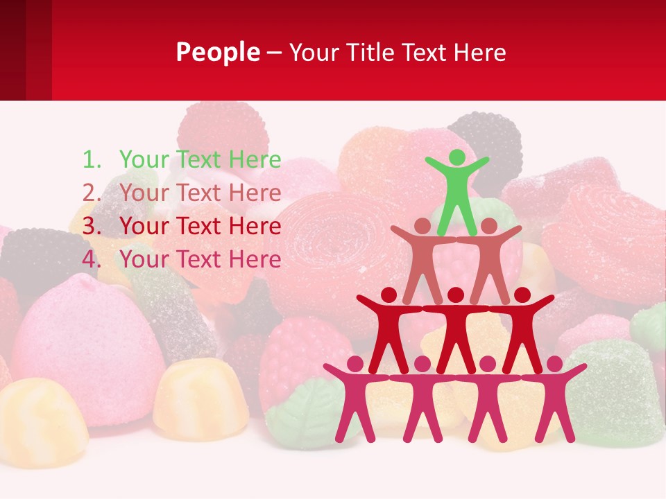 Goodies Lollies Sweet PowerPoint Template