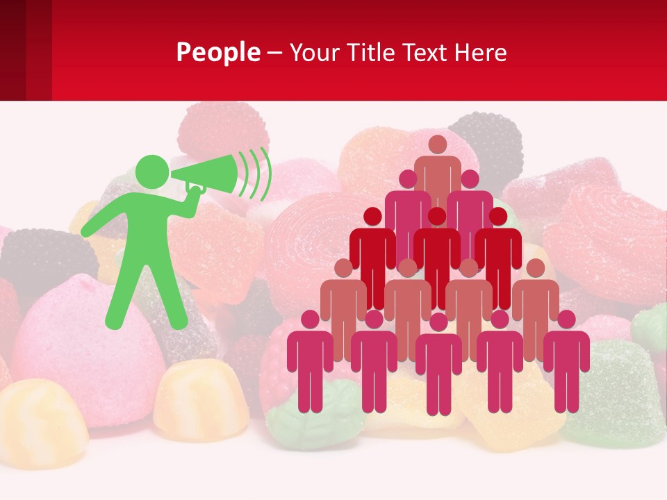 Goodies Lollies Sweet PowerPoint Template