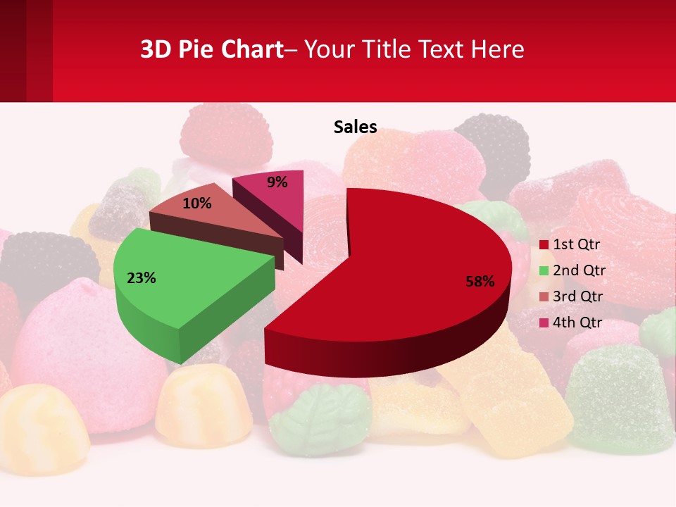 Goodies Lollies Sweet PowerPoint Template
