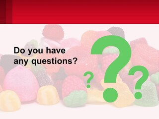 Goodies Lollies Sweet PowerPoint Template