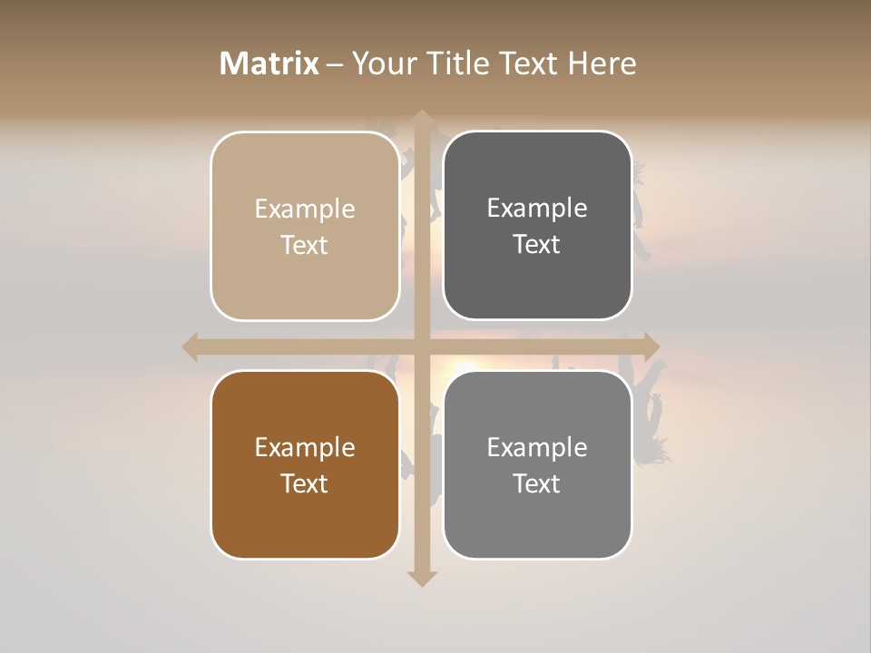 Female Joy Students PowerPoint Template