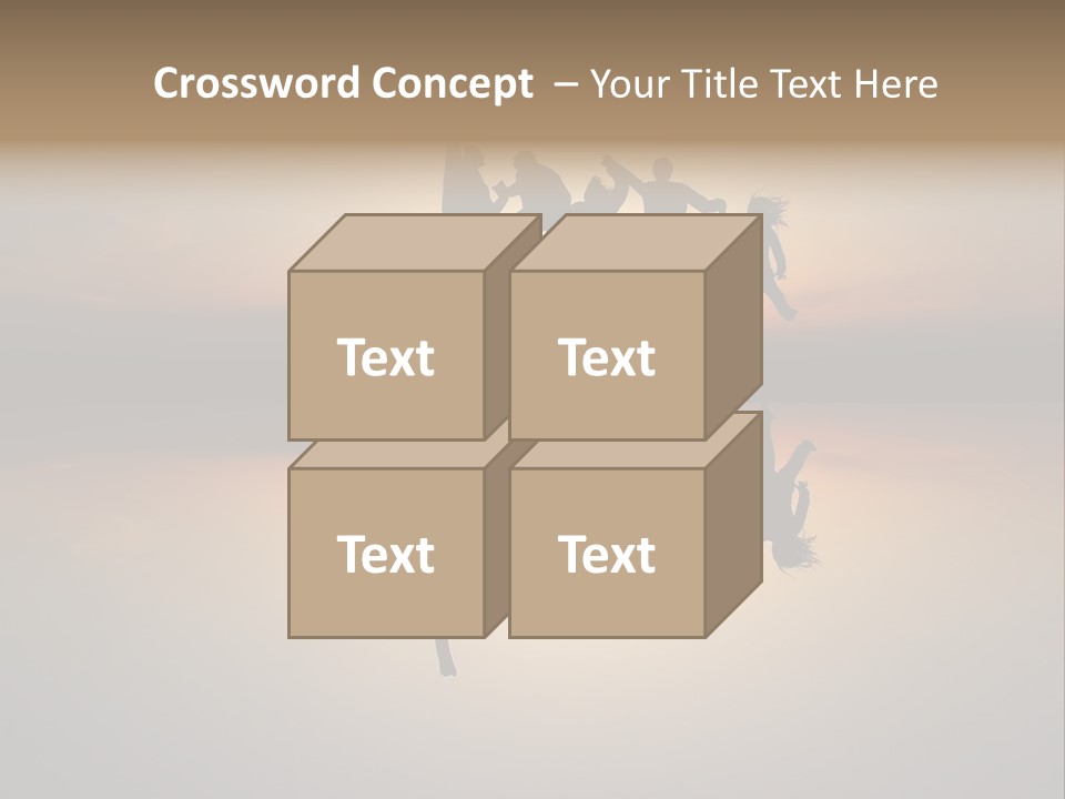 Female Joy Students PowerPoint Template
