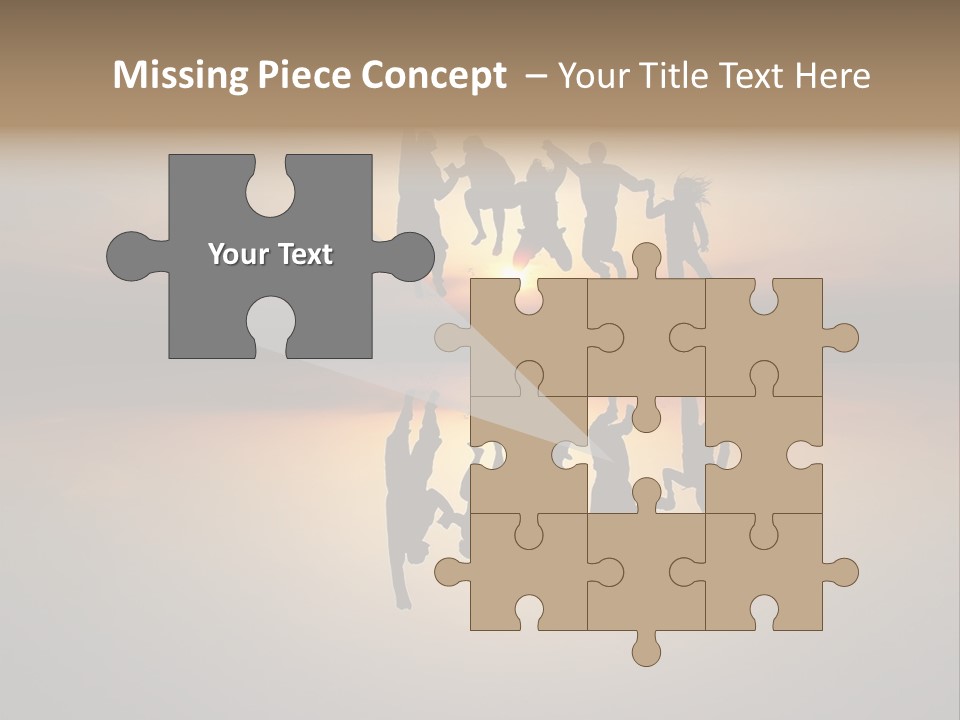 Female Joy Students PowerPoint Template