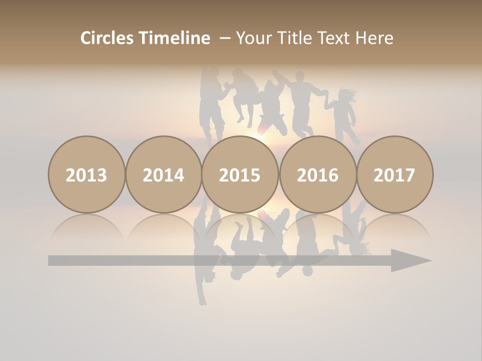 Female Joy Students PowerPoint Template