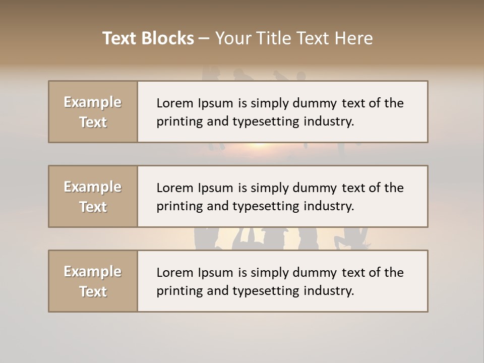 Female Joy Students PowerPoint Template