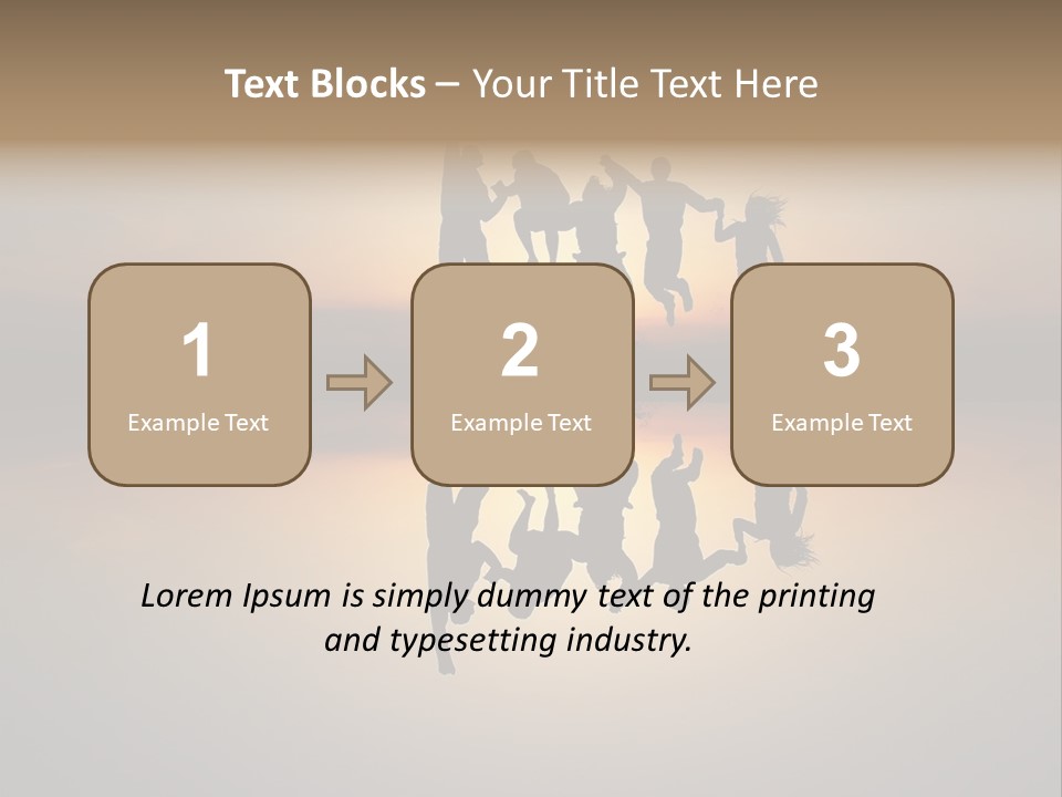 Female Joy Students PowerPoint Template