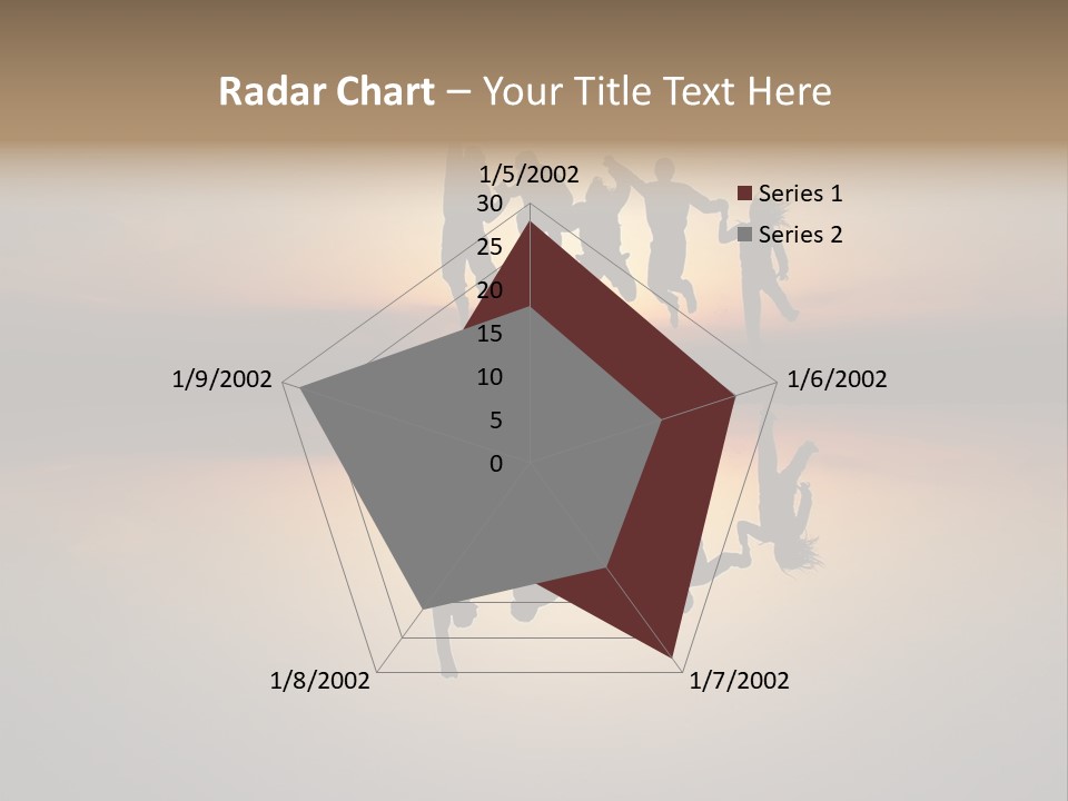 Female Joy Students PowerPoint Template