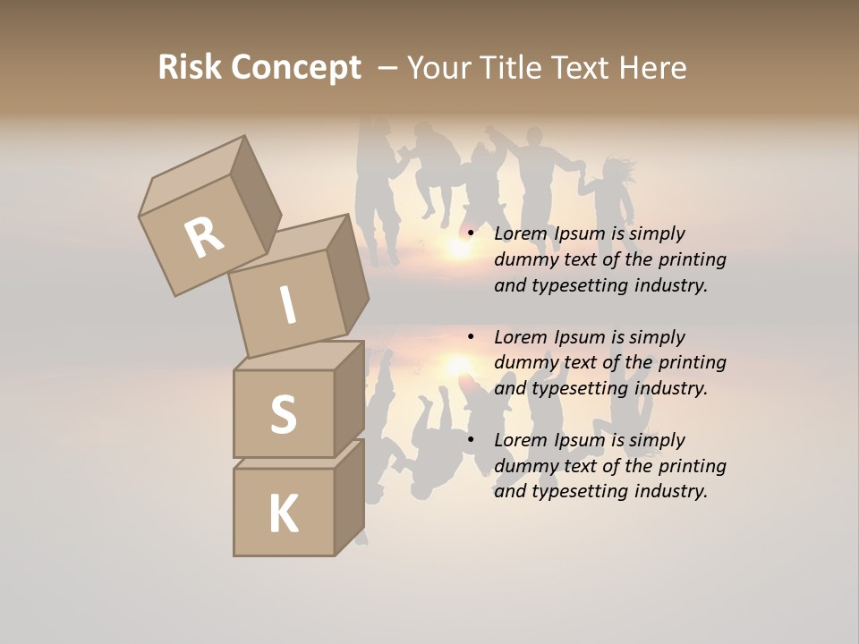 Female Joy Students PowerPoint Template