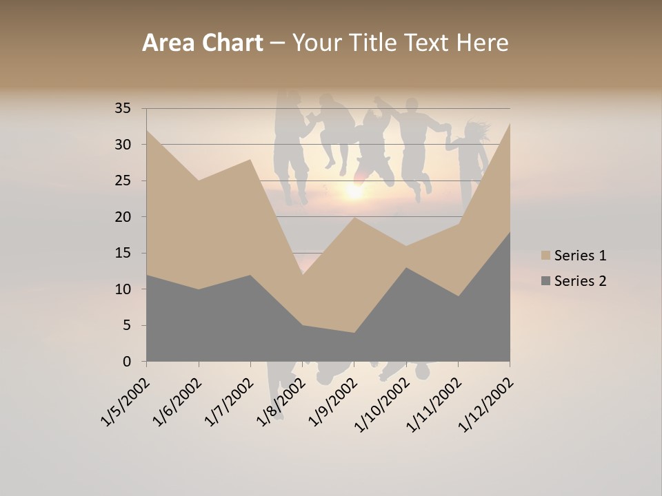 Female Joy Students PowerPoint Template