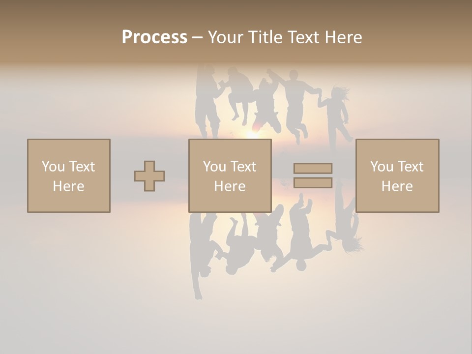 Female Joy Students PowerPoint Template