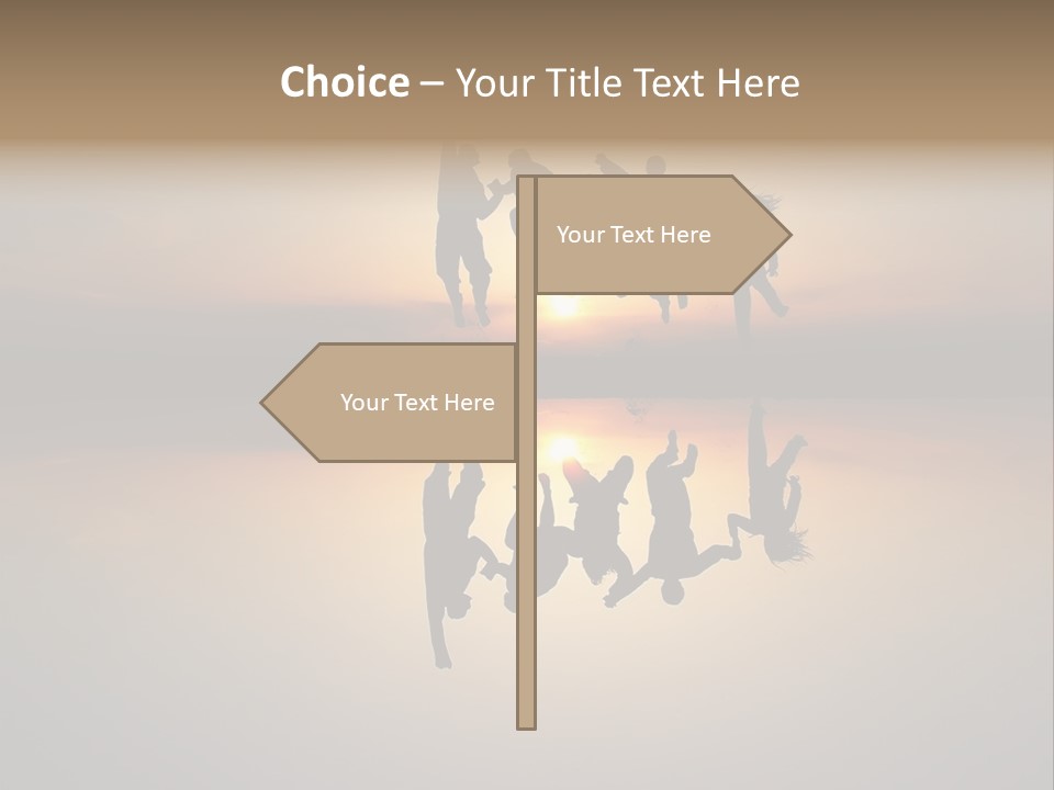 Female Joy Students PowerPoint Template