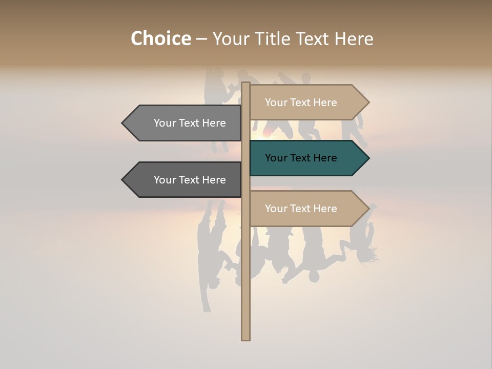 Female Joy Students PowerPoint Template