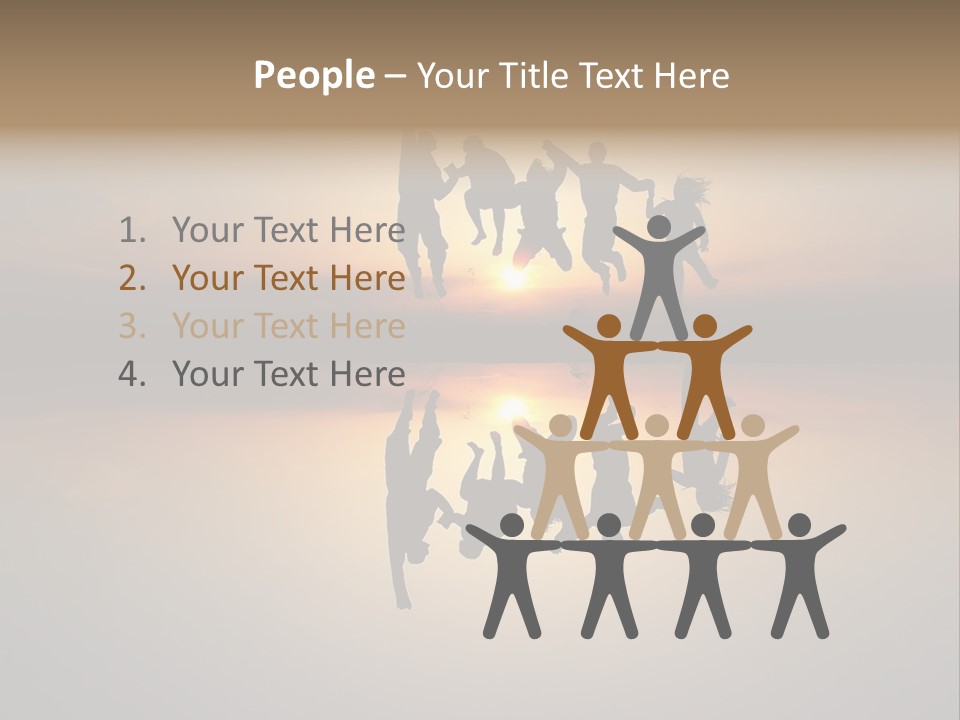 Female Joy Students PowerPoint Template