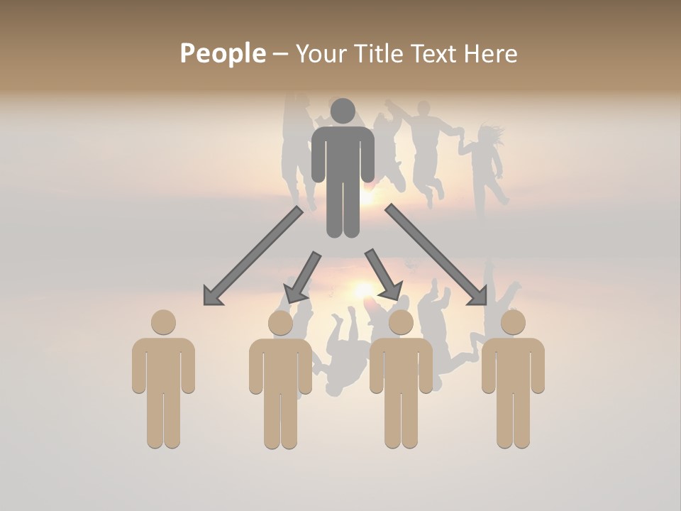 Female Joy Students PowerPoint Template