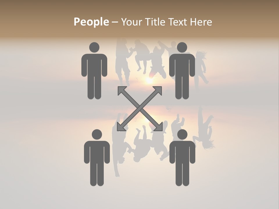 Female Joy Students PowerPoint Template