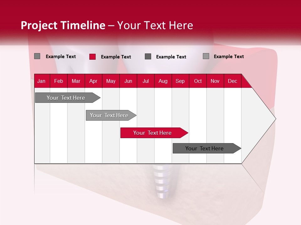 Research Technology Dentures PowerPoint Template