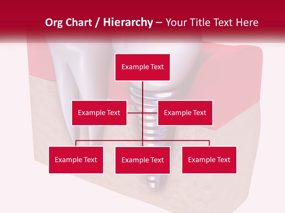 Research Technology Dentures PowerPoint Template