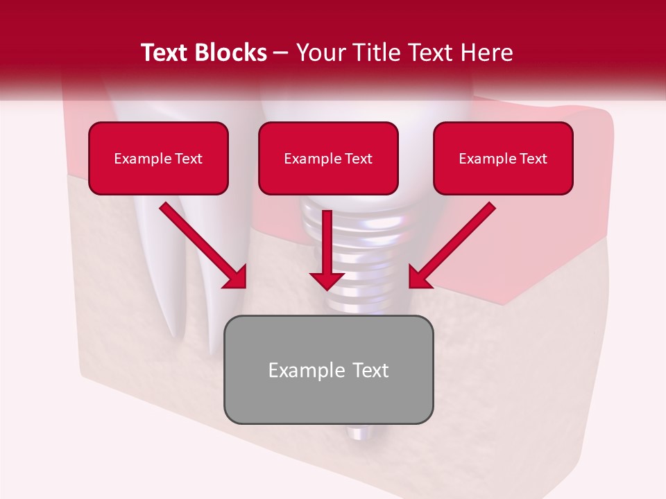 Research Technology Dentures PowerPoint Template