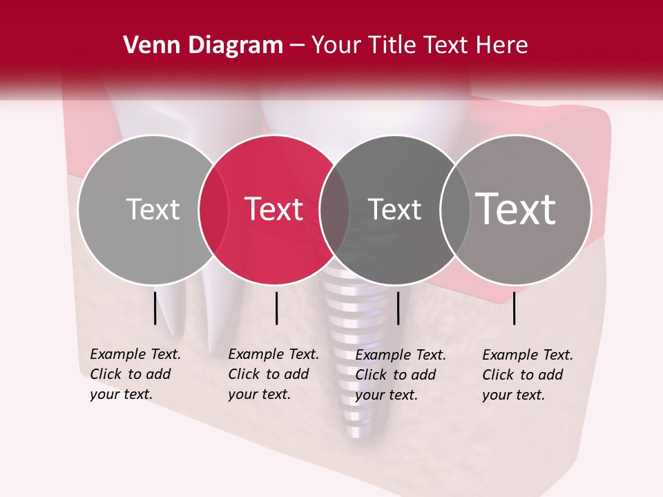 Research Technology Dentures PowerPoint Template