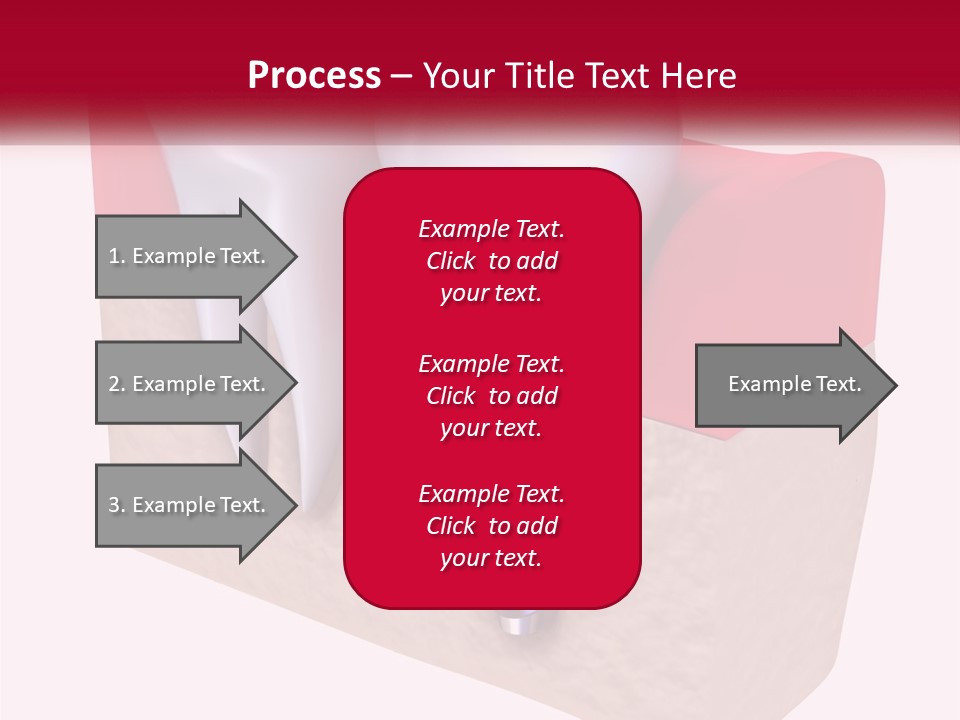 Research Technology Dentures PowerPoint Template