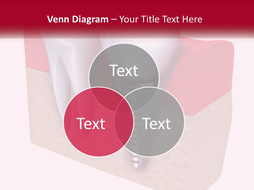 Research Technology Dentures PowerPoint Template