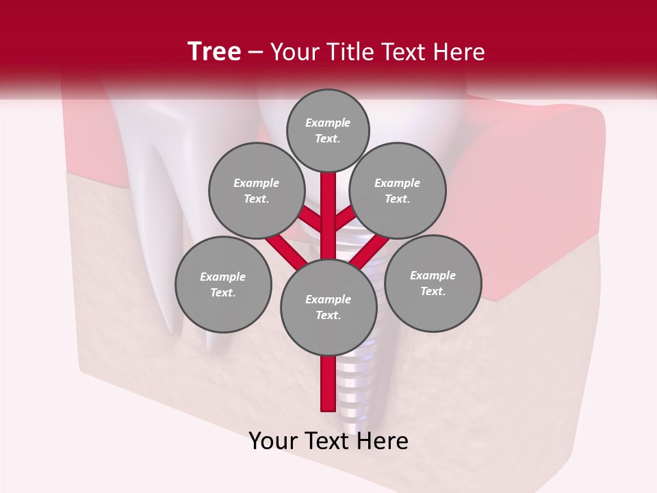 Research Technology Dentures PowerPoint Template