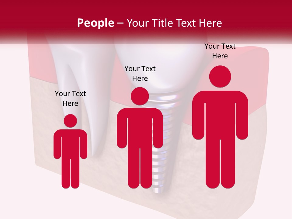 Research Technology Dentures PowerPoint Template