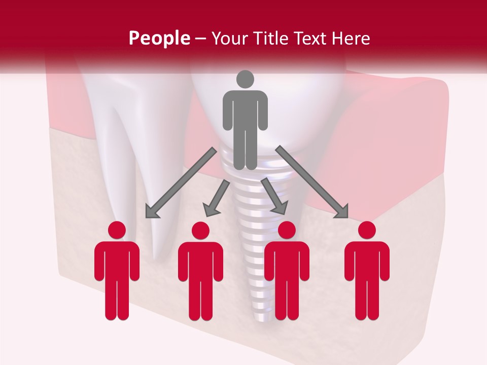 Research Technology Dentures PowerPoint Template