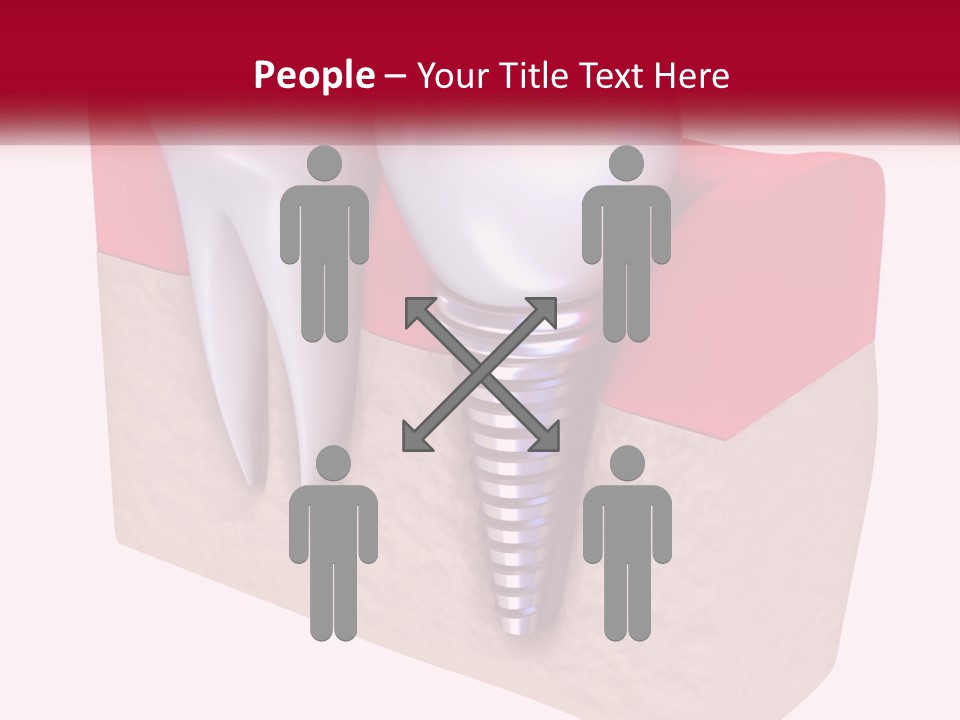 Research Technology Dentures PowerPoint Template