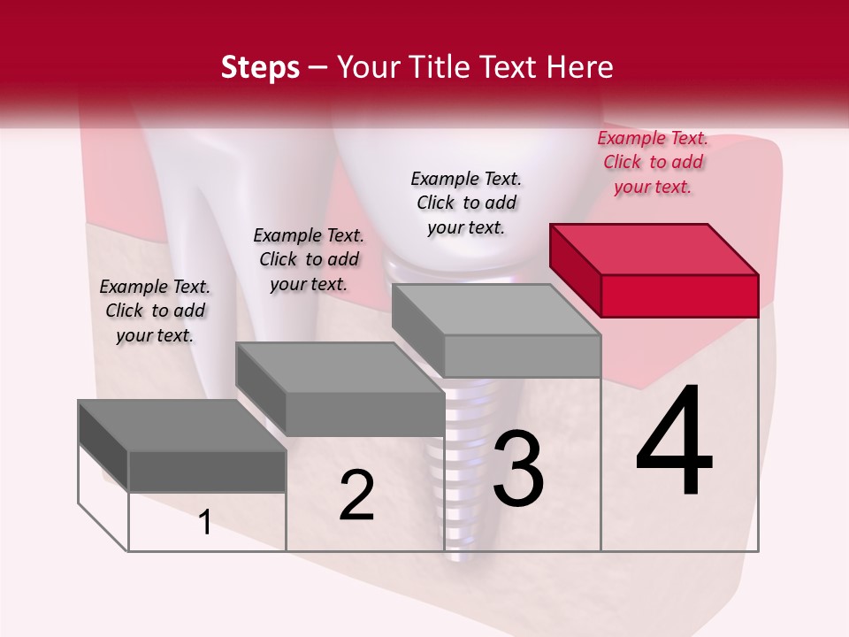 Research Technology Dentures PowerPoint Template