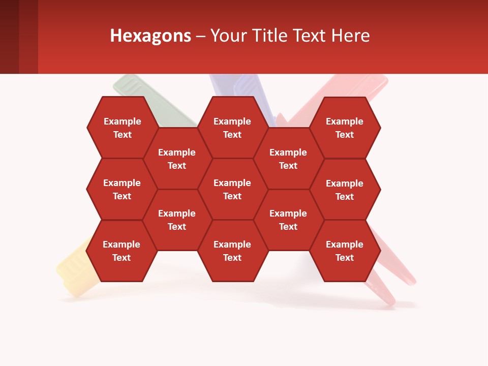 Yellow Clothespeg Peg PowerPoint Template