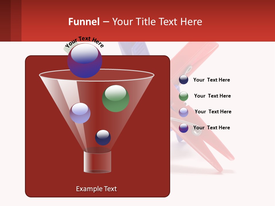 Yellow Clothespeg Peg PowerPoint Template