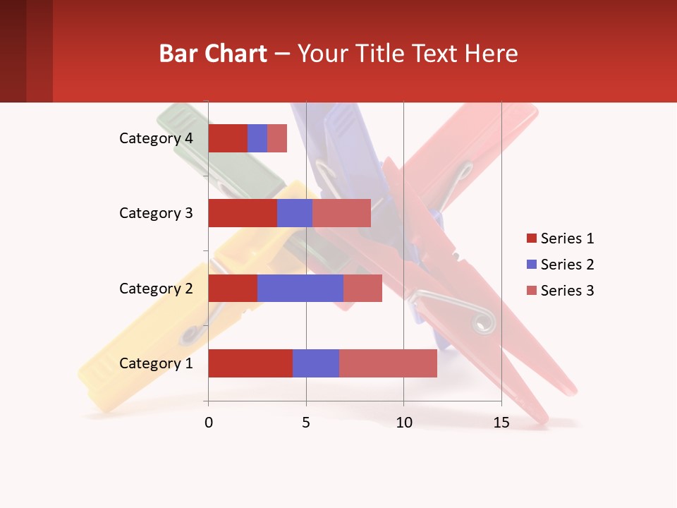 Yellow Clothespeg Peg PowerPoint Template
