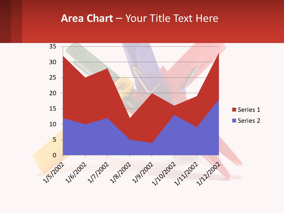 Yellow Clothespeg Peg PowerPoint Template