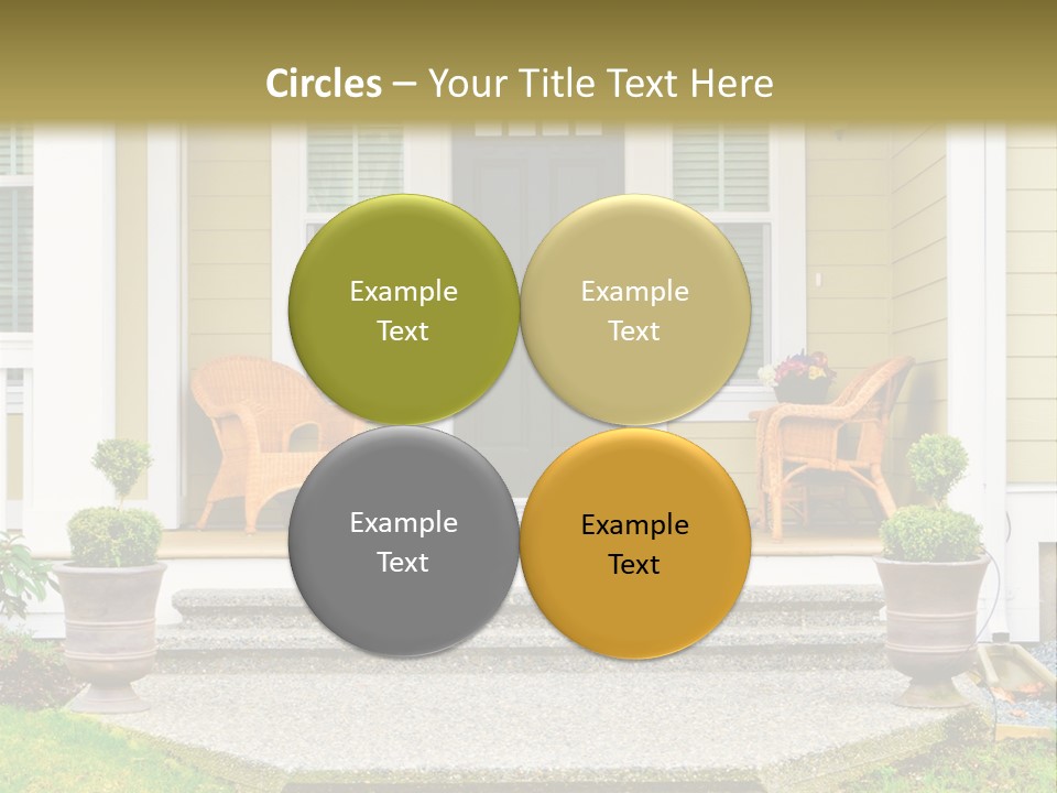 Exterior Steps Classic PowerPoint Template