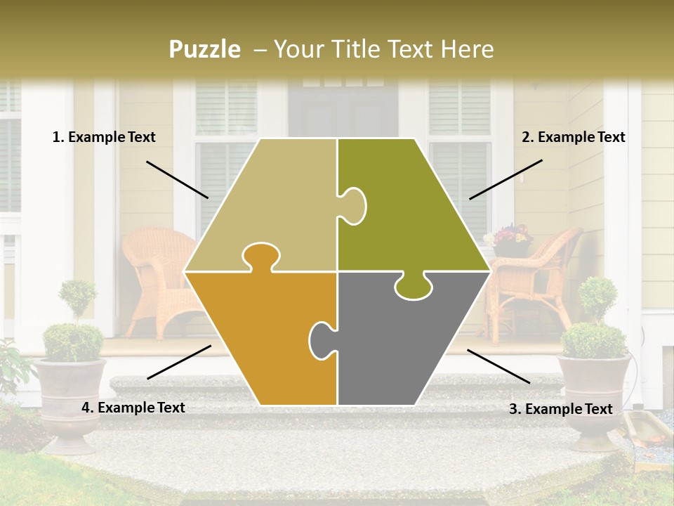 Exterior Steps Classic PowerPoint Template