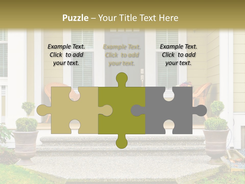 Exterior Steps Classic PowerPoint Template